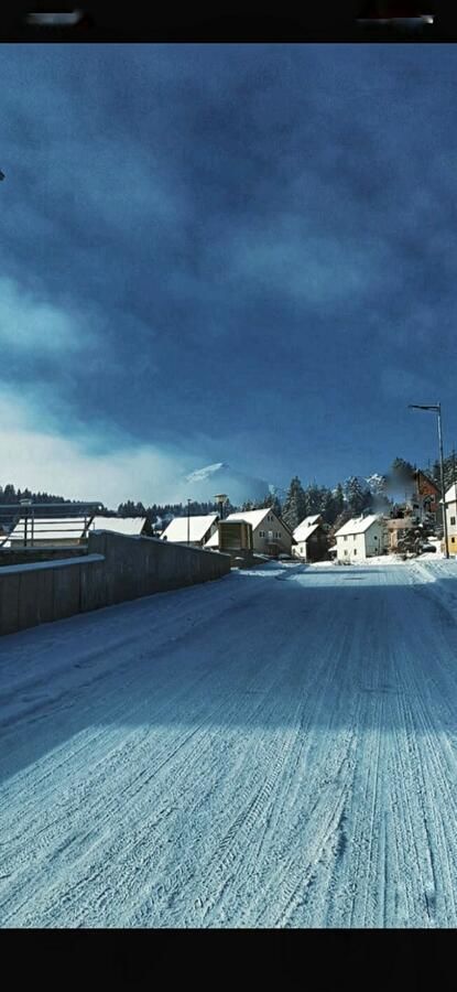 Проживание в семье Woden apartment Жабляк-8