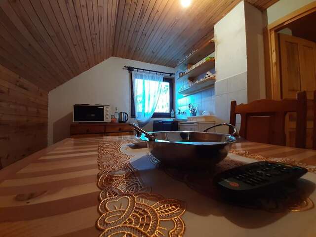 Проживание в семье Woden apartment Жабляк-17