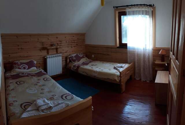 Проживание в семье Woden apartment Жабляк-35