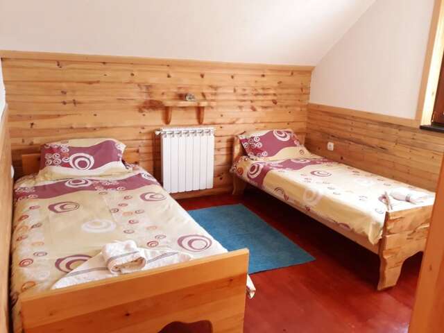 Проживание в семье Woden apartment Жабляк-36