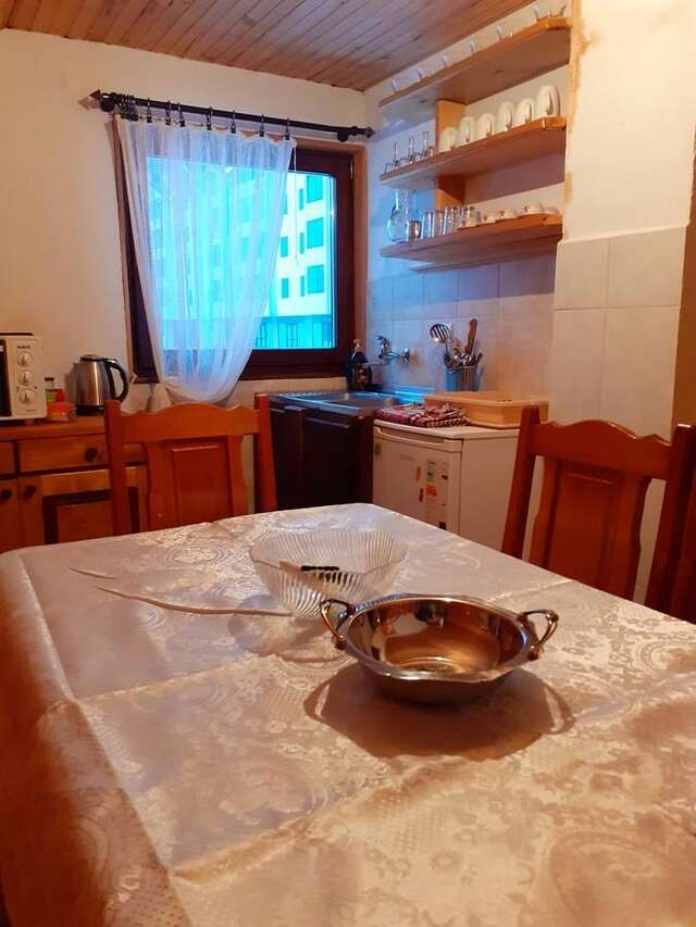 Проживание в семье Woden apartment Жабляк-39